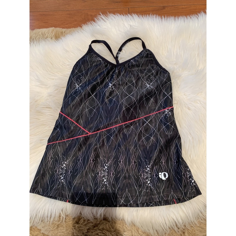 pearl izumi womens elite small tank top built in bra multicolored nwot